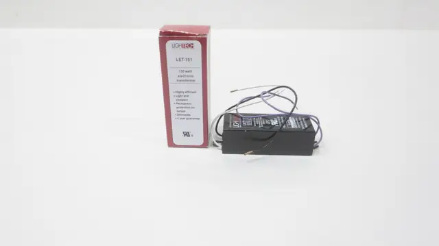LIGHTECH LET-151 DIMMABLE ELECTRONIC TRANSFORMER 150W 120V-AC