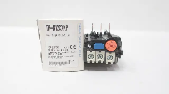 MITSUBISHI TH-N12CXKP OVERLOAD RELAY 0.7-1.1A AMP