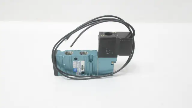 MAC 411A-B0A-DM-DJCA-1CM PNEUMATIC SOLENOID VALVE 24V-DC 120PSI 1/4IN NPT