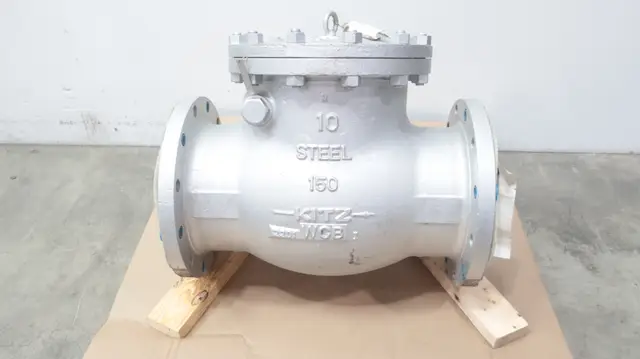 KITZ 150SCO STEEL FLANGED CHECK VALVE 10IN 150