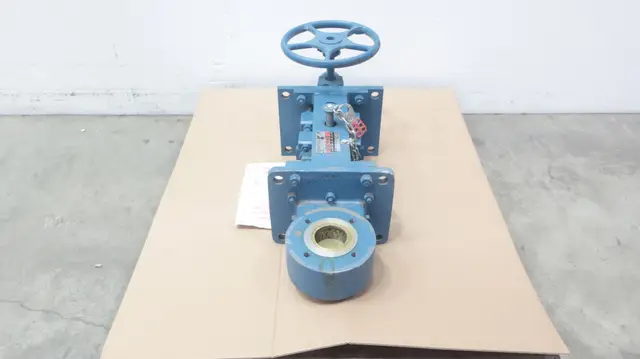 DEZURIK 9640487R001 KSV STEEL FLANGED KNIFE GATE VALVE 3IN 300