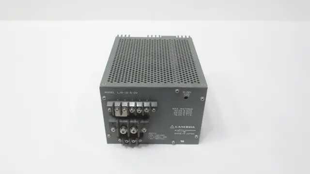 LAMBDA LJS-12-5-0V POWER SUPPLY 105-132V-AC 130-160V-DC