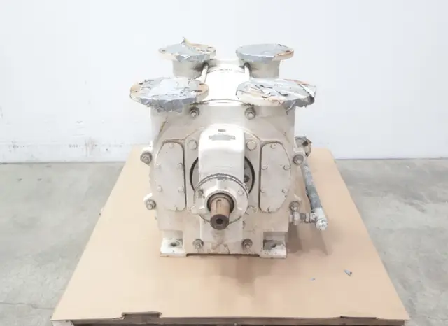SIEMENS NASH ELMO F 2BE1203-0BY4Z LIQUID RING VACUUM PUMP 4IN