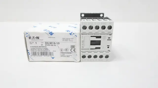 EATON DILM15-10 XTCE015B10C AC CONTACTOR 480V-AC 20A AMP 10HP