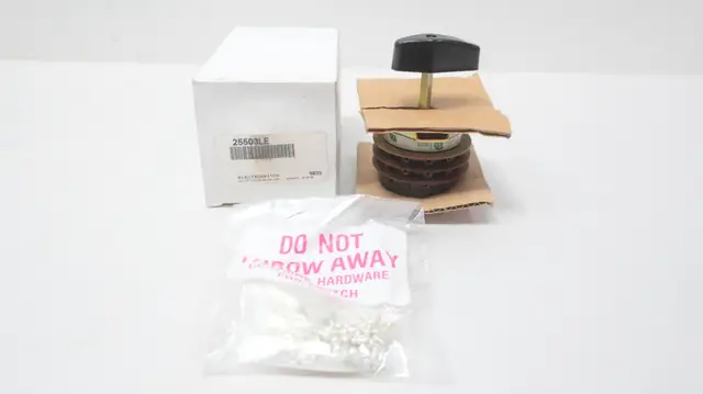 ELECTROSWITCH 5D79025H01 25503LE ROTARY SWITCH 120/240/600V-AC