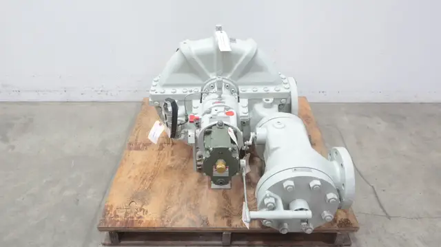COPPUS RLHA-19 SINGLE STAGE HORIZONTAL AXIALLY SPLIT STEAM TURBINE 136.9HP 4X8