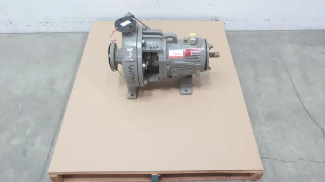 FLOWSERVE DURCO MK3 STD 2K2X1-10ARV IRON CENTRIFUGAL PUMP 120GPM 247FT