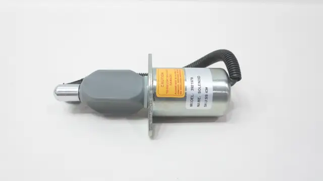 CUMMINS 3921978 FUEL SHUTDOWN SOLENOID VALVE 12V